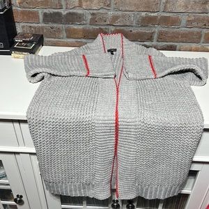 Express mid thigh open Cardigan sweater